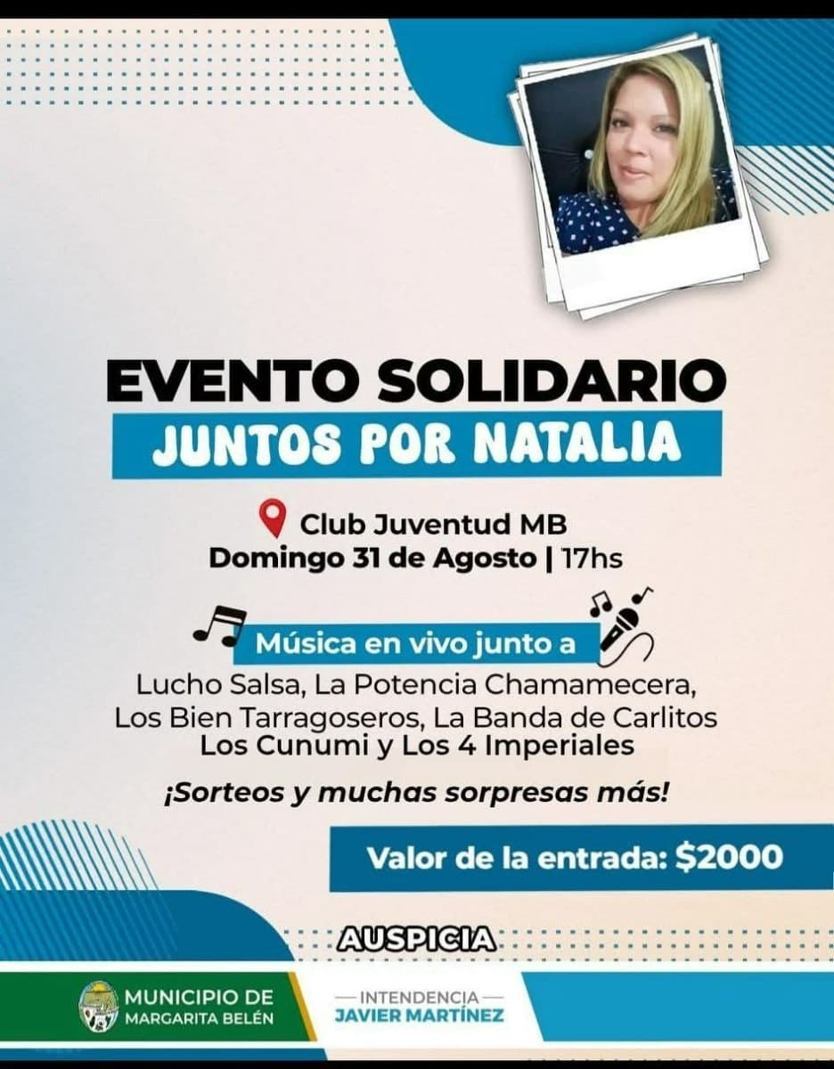 Imagen de difusión del evento solidario